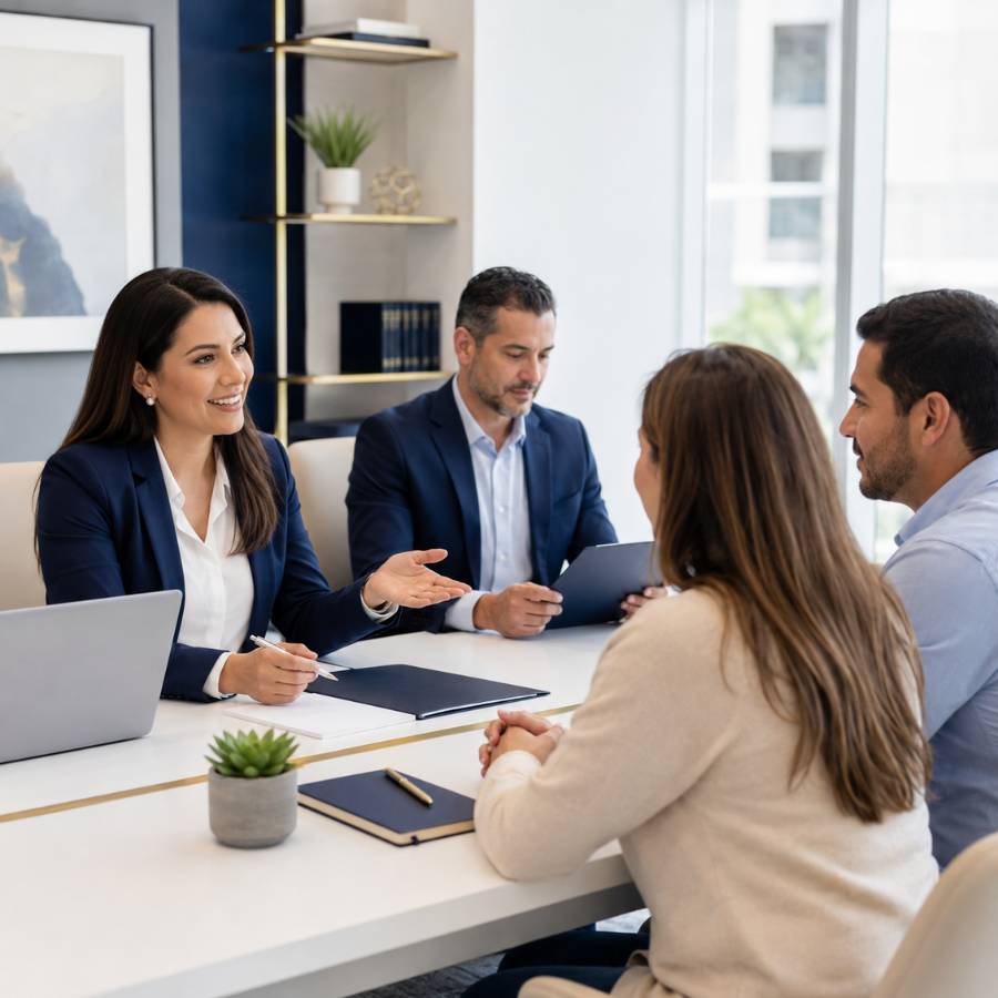 Equipo de Angeles Lawyers Advice orientando un proceso migratorio